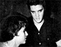 Elvis with his girlfriend June Juanico in Biloxi july 1956 2