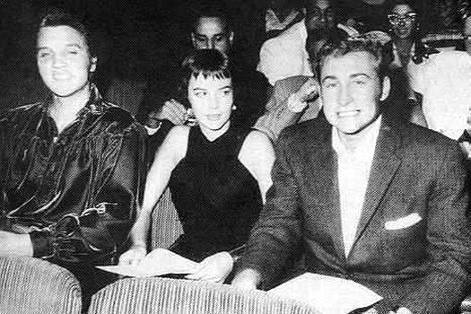 Elvis Presley, Natalie Wood and Nick Adams