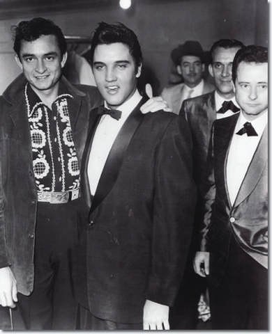 12- Johnny Cash , Elvis Presley ,Gordon Stoker