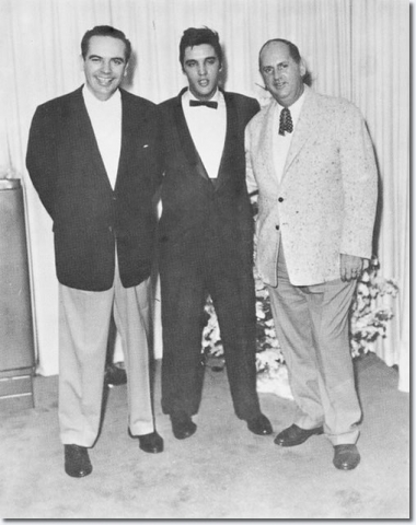 15- Elvis, Colonel Parker, Lamar fike, Cliff Greaves and Billy Smith then make their way to the Governor's Mansion.
