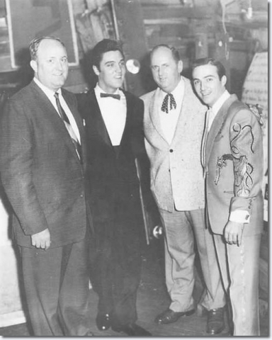 6- Nashville booking Agent, Hubert Long Elvis Presley Colonel Parker Faron Young