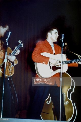 Rock-and-roll-singer-Elvis-Presley-performs-at-Brooklyn-High-School-Auditorium-on-October-20