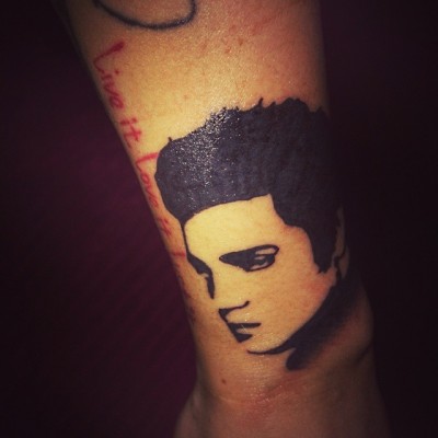 elvis presley tattoos