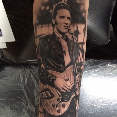 elvis presley tattoos