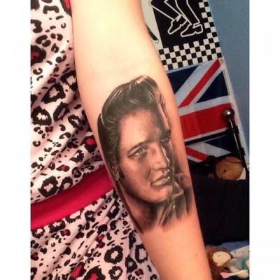 elvis presley tattoos