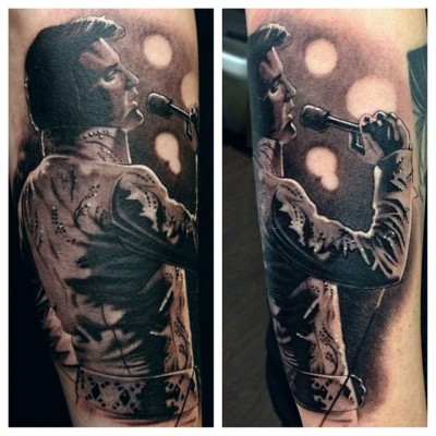 elvis presley tattoos
