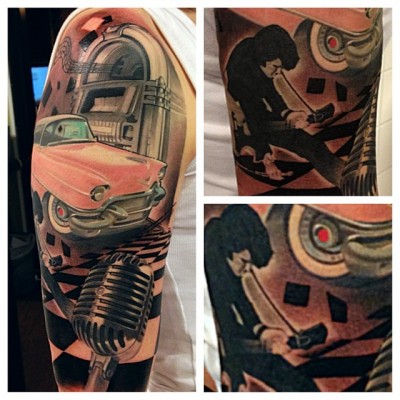elvis presley tattoos