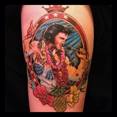 elvis presley tattoos