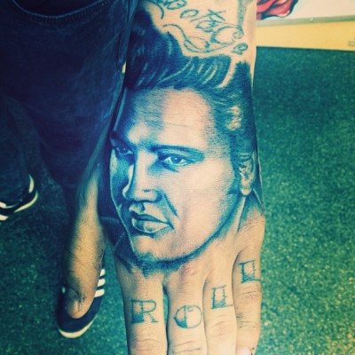 elvis presley tattoos