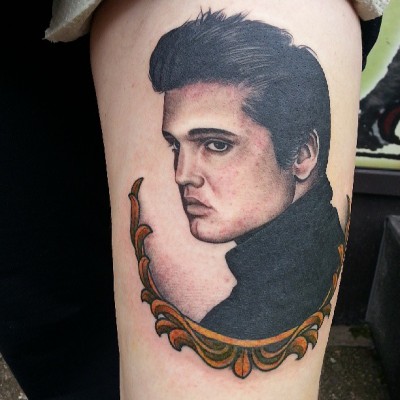 elvis presley tattoos