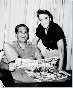 Bob-Neal-and-Elvis-Presley.-January-1-1955