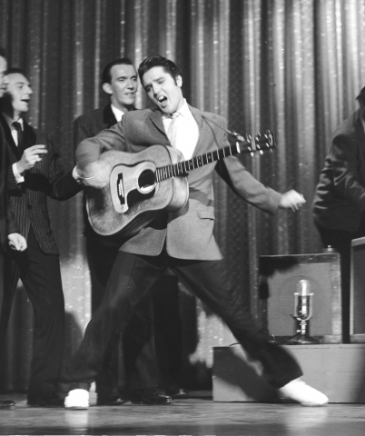 21-Elvis Presley on the 'Ed Sullivan Show