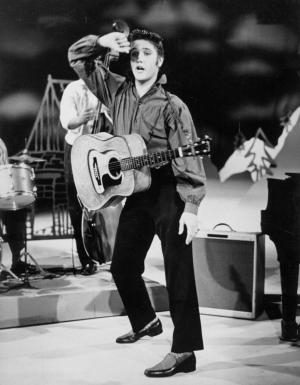 Elvis Presley - The Ed Sullivan Show Rehearsal New York, October 1956.