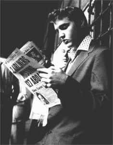 50-Elvis Presley - Behind Stage Ed Sullivan show