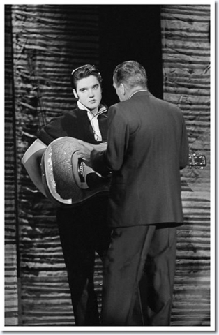 51- Elvis Presley on the 'Ed Sullivan Show,' 1956
