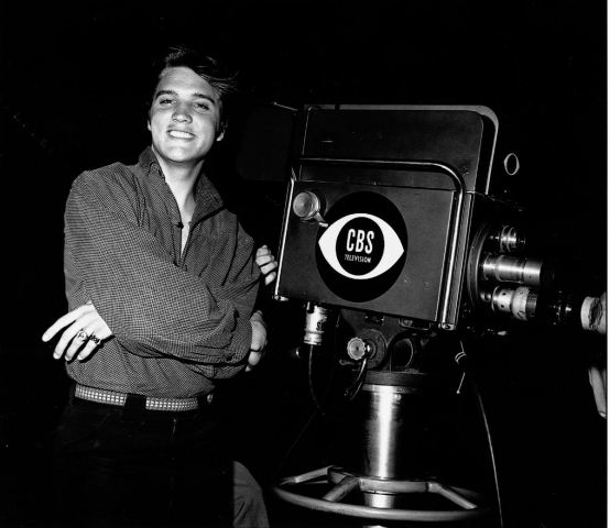 Elvis Presley on the 'Ed Sullivan Show,' 1956