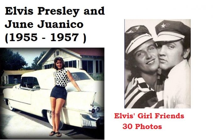 Elvis Presley And June Juanico 1955 1957 Elvis Presley elvis-presley-and-june-juanico-1955-1957-elvis-presley