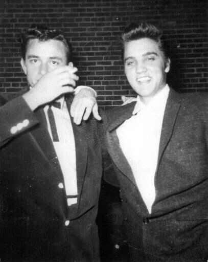 3- elvis with johnny cash