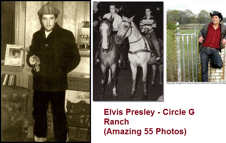 Elvis Presley - Circle G Ranch (Amazing 55 Photos)
