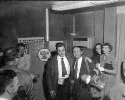 Elvis presley , Jimmie Willis and fans at the Heart O' Texas Coliseum - Oct. 12, 1956