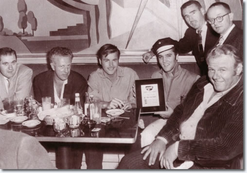 Elvis Presley with Robert Wagner and Alan Hale Jr (Gilligans Island) - October 5