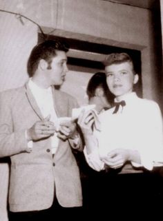 Elvis in Vegas in november 13 1956.