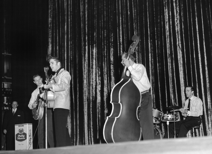 Dec. 8, 1955, Rialto Theatre, (Elvis Presley) by Lin Caufield
