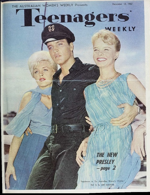 Elvis Presley - The Australian Women's Weekly Magazine December 12th 1962
