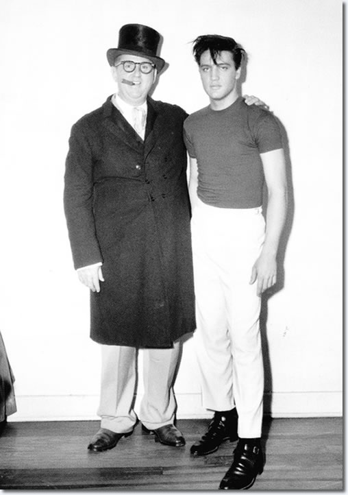 Colonel Tom Parker and Elvis Presley