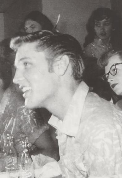 Elvis Presley Backstage Tyler January 25, 1955
