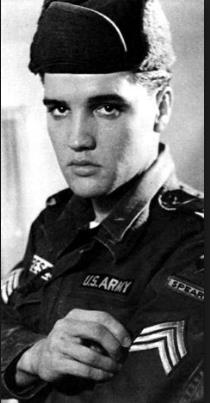 Elvis was promoted to act as a sergeant 3 days after reporting back for duty.