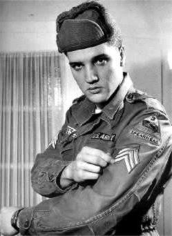 Elvis was promoted to act as a sergeant 3 days after reporting back for duty.