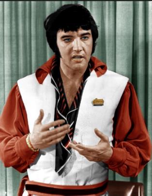 Elvis Presley Houston press conference in february 27 1970 .