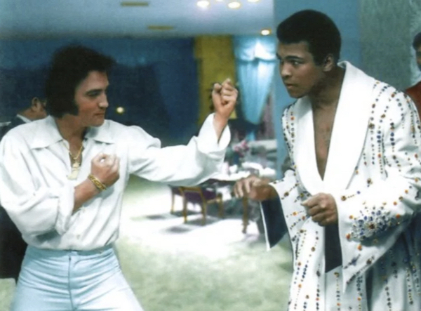 Elvis Presley and Muhammad Ali - February 14, 1973