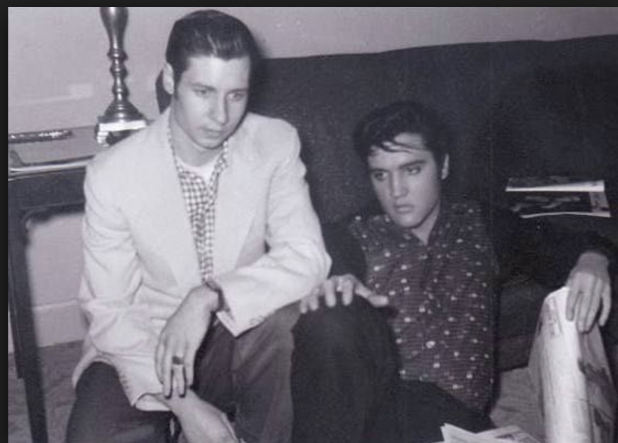 Glen and Elvis presley, Knickerbocker Hotel, Hollywood, Calif., February 7, 1957