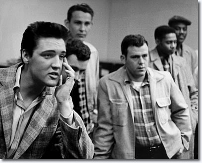 On March 24, 1958, Elvis Presley was inducted into the United States Army