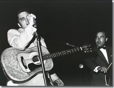 Elvis Presley & Bill Black May 14 1956, LaCrosse Wisconsin 2