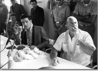 Elvis Presley March 25, 1961 U.S.S. Arizona Benefit Concert Press Conference.