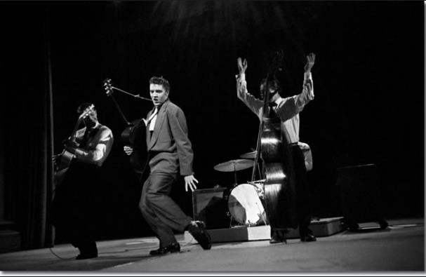 Elvis Presley The Dorsey Brothers Stage Show March 17, 1956 2