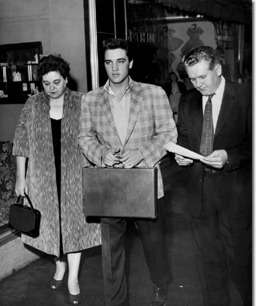 On March 24, 1958, Elvis Presley was inducted into the United States Army