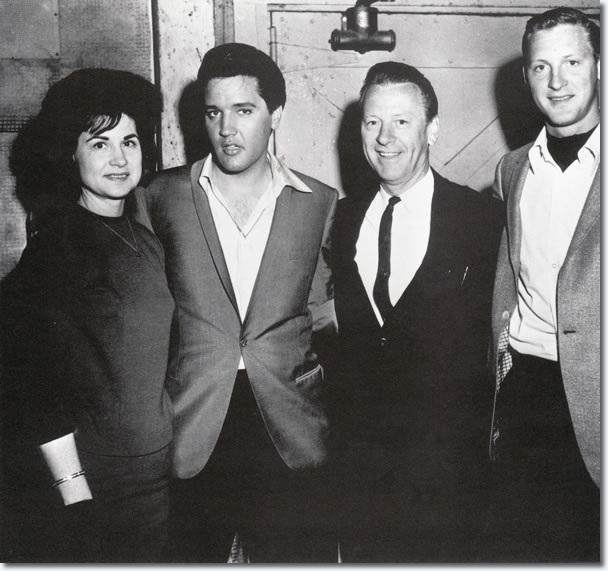Elvis Presley with Country Singer Kitty Wells : March 28, 1966