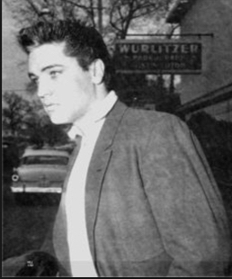 Elvis in Memphis in march 19 1958.