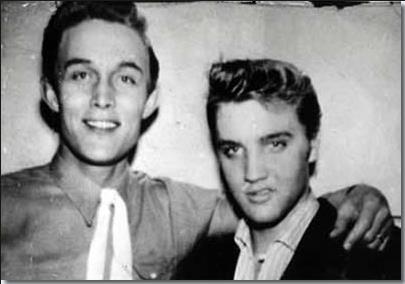 Jimmy Dean and Elvis Presley on the Jimmy Dean WMAL-TV Show March 23, 1956. 2