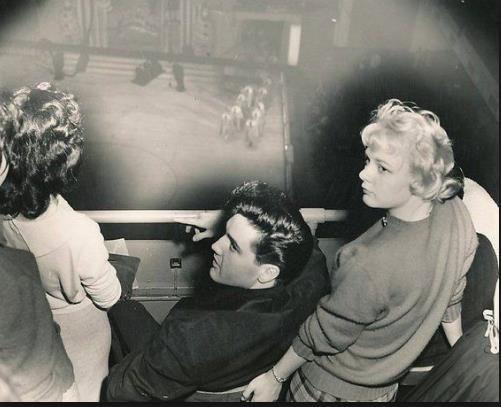 March 10 1960 , Elvis presley went to the Holiday on Ice show at Ellis Auditorium