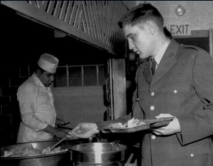 March 29 1958 in fort Chaffee at the lunch time.