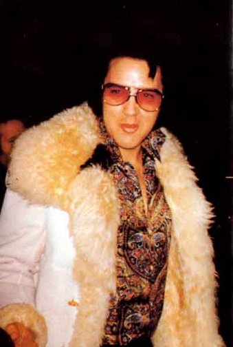 Elvis Presley Patrick Airport, Hampton, VA on March 11, 1974 Photo Copyright Betty Steele