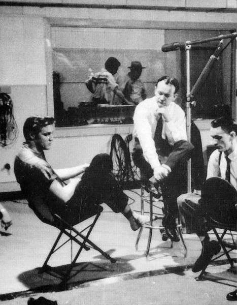 Chet Atkins, Elvis Presley, Gordon Stoker, Ben and Brock Spear - April 14 1956 6