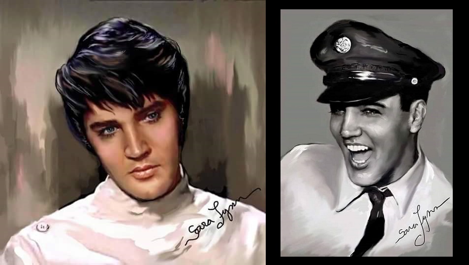 10 Elvis Presley Art Works This Week by Sara Lynn Sanders - Part -2