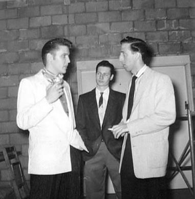 Elvis presley in San Diego in april 4 1956.