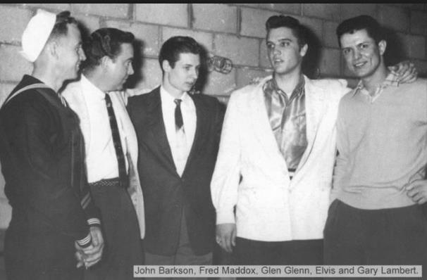 Elvis presley in San Diego in april 4 1956.